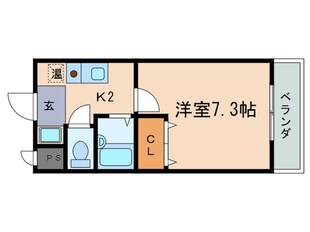 疋田マンションⅡの物件間取画像